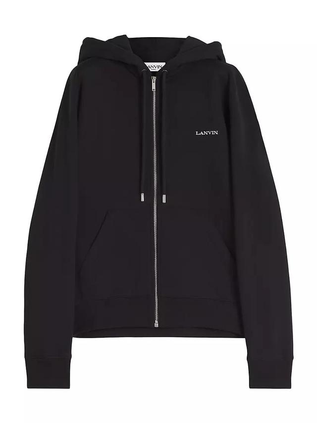 Archives Print Zipped Hoodie Product Image