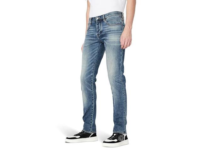 Armani Exchange Five-Pocket Denim Jeans (Indigo Denim) Men's Jeans Product Image