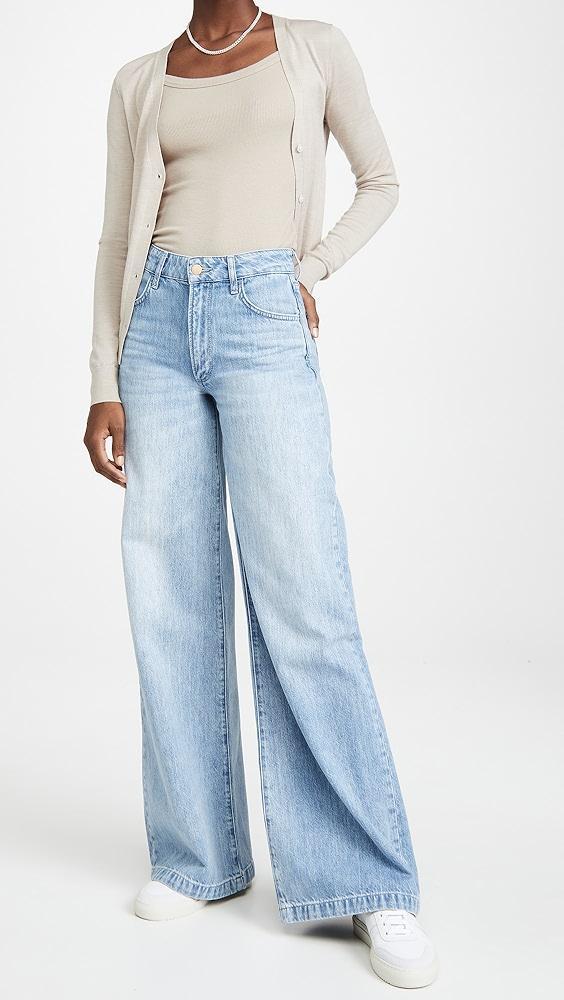 Triarchy High Rise Wide Leg Jeans | Shopbop Product Image