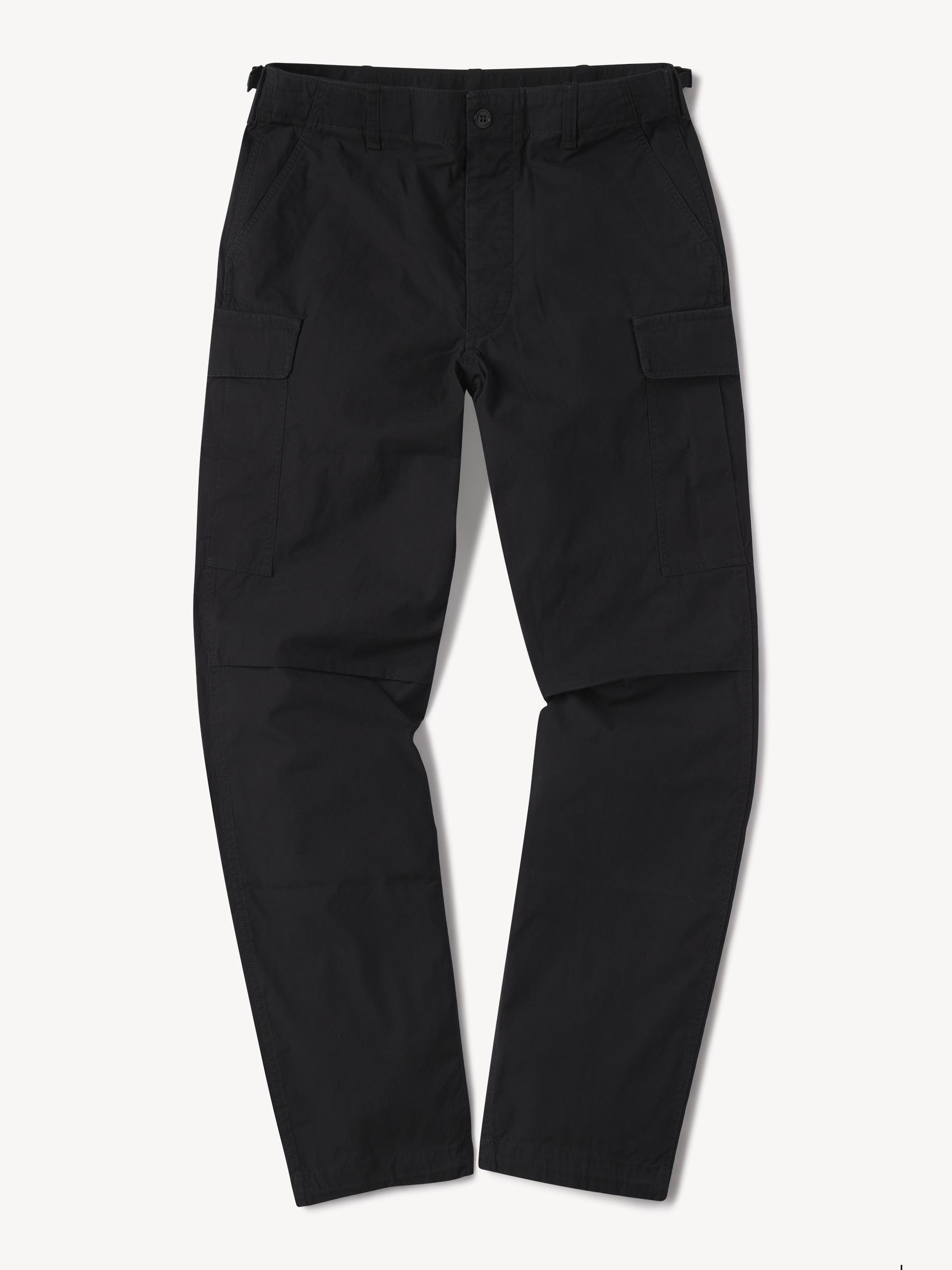 Black Parachute Poplin Jungle Cargo Pant Product Image