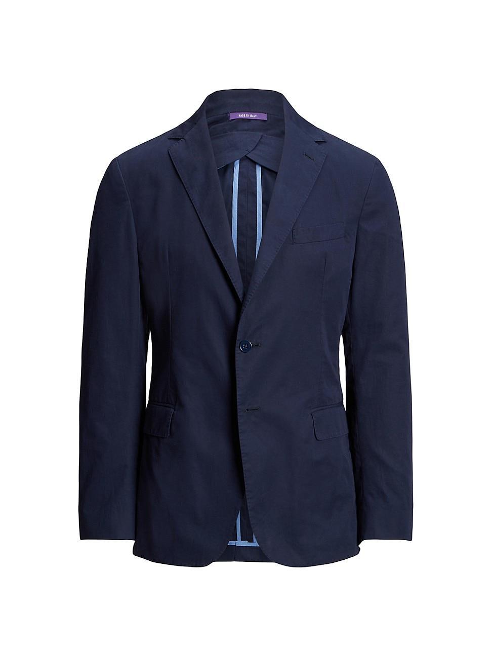 Mens Hadley Cotton Two-Button Suit Jacket Product Image