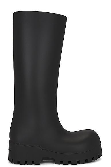 Balenciaga Bulldozer Rainboot in Black - Black. Size 37 (also in 38, 40, 41). Product Image