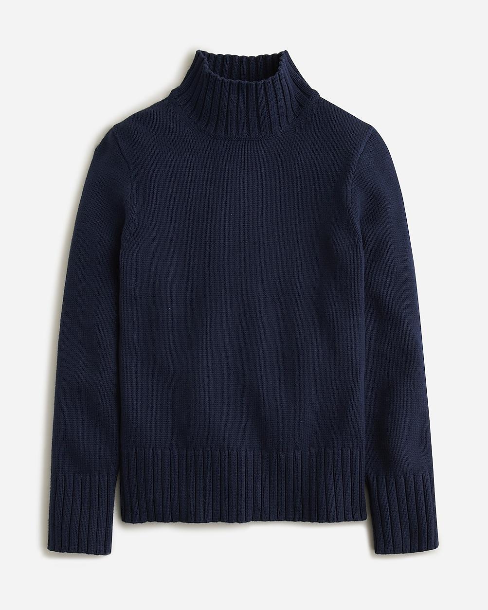 Cotton turtleneck sweater Product Image