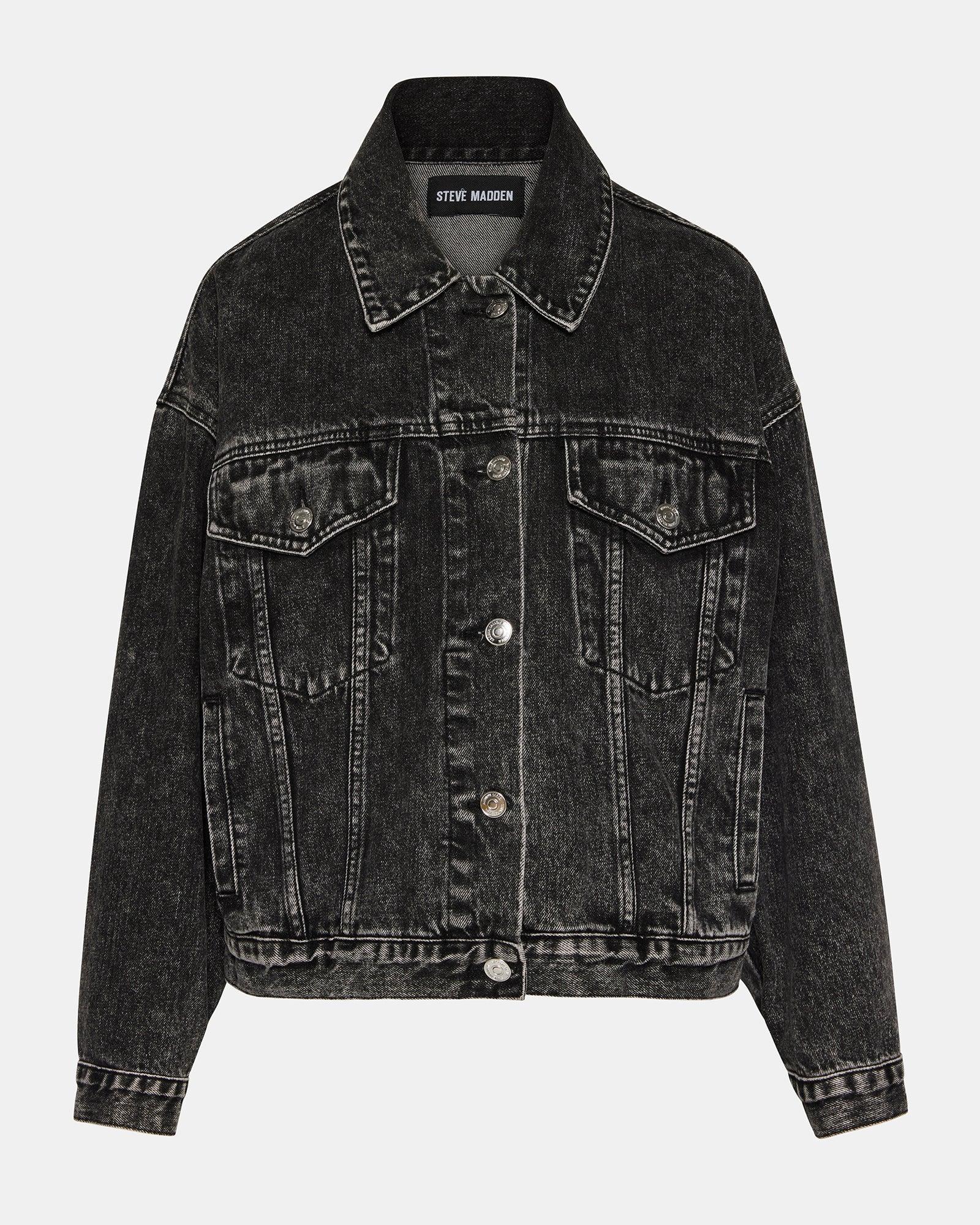 SIENNA DENIM JACKET BLACK Female Product Image