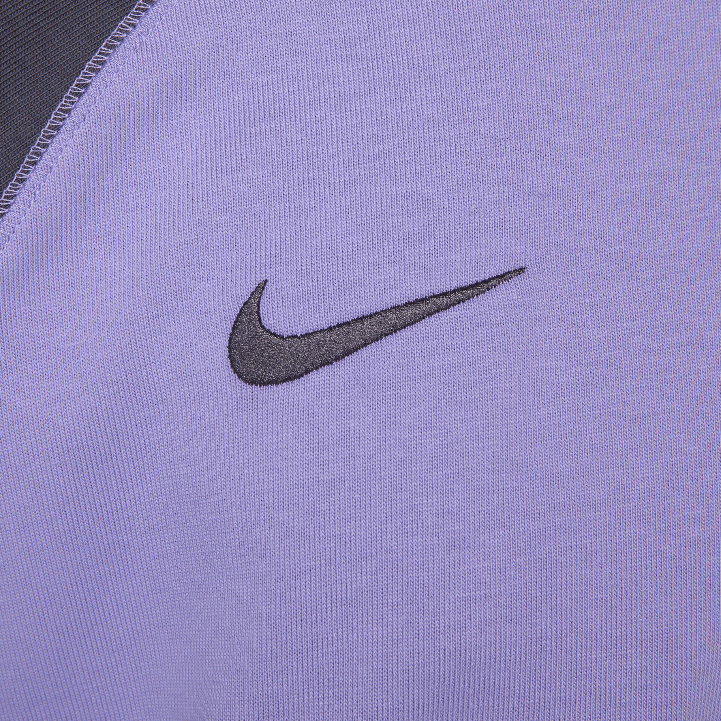 Mens Nike Purple Liverpool Travel Raglan T-Shirt Product Image