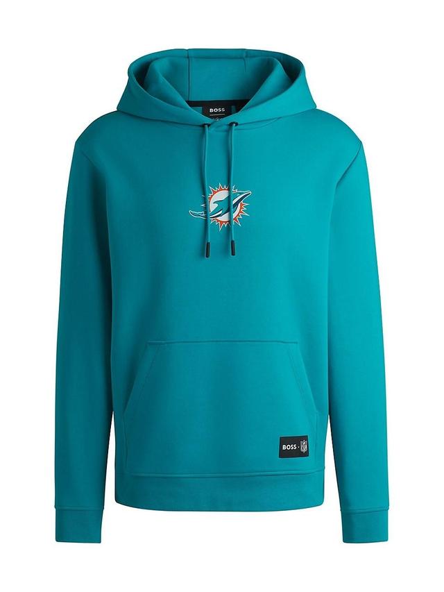 Mens BOSS x NFL Interlock Hoodie with Special Branding Product Image