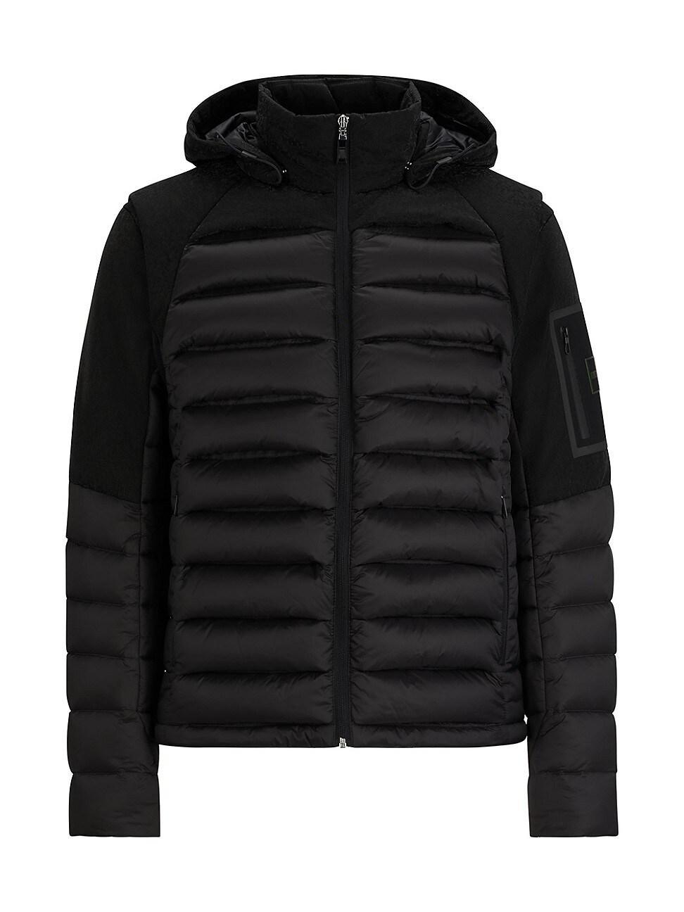 Boss by Hugo Boss Mens Detachable Hood Water-Repellent Jacket Product Image