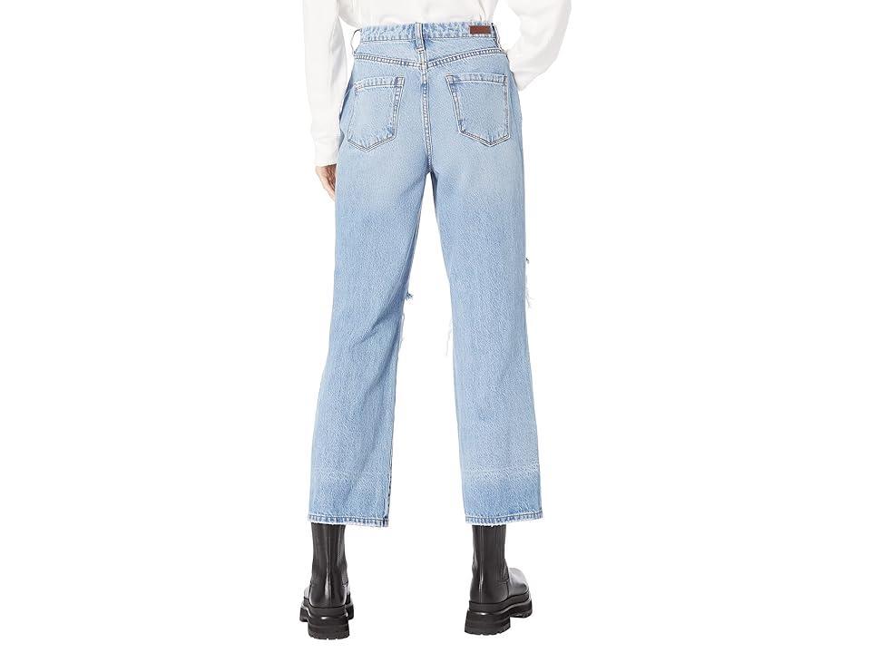 Blank NYC Baxter Rib Cage Jeans Straight Leg with Rips in Personal Best (Personal Best) Women's Jeans Product Image