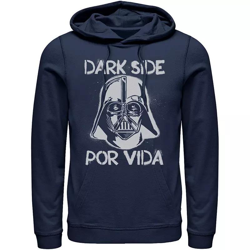 Mens Star Wars Darth Vader Dark Side Por Vida Stamp Hoodie Product Image