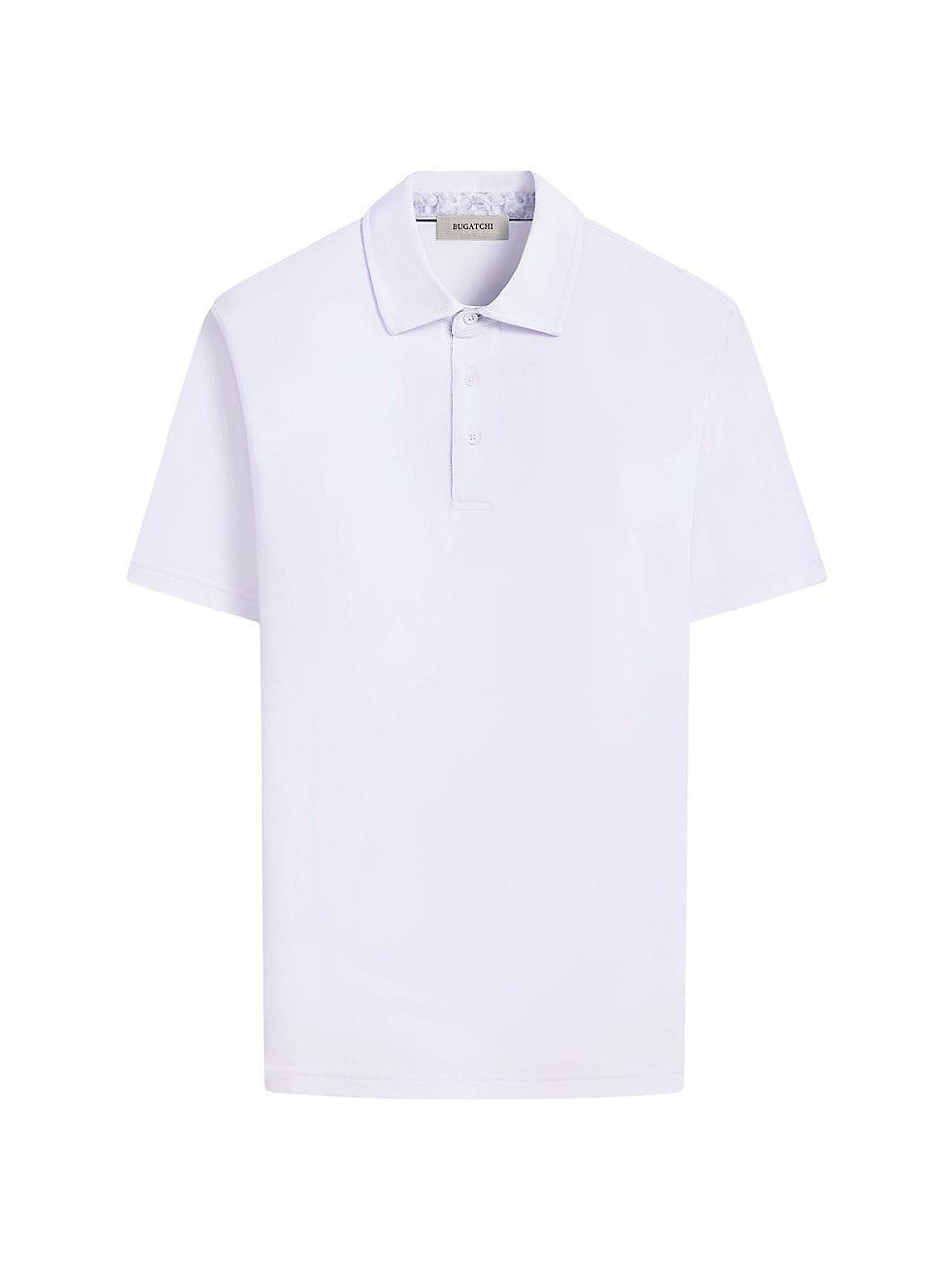 Mens Three-Button Polo Shirt Product Image