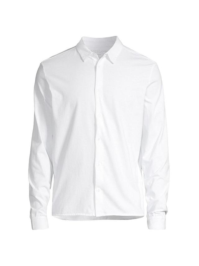 Mens Collared Button-Up Shirt Product Image