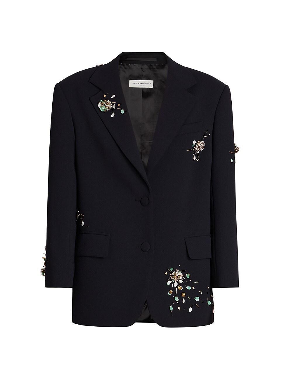 Womens Birdy Paillette-Embellished Jacket Product Image