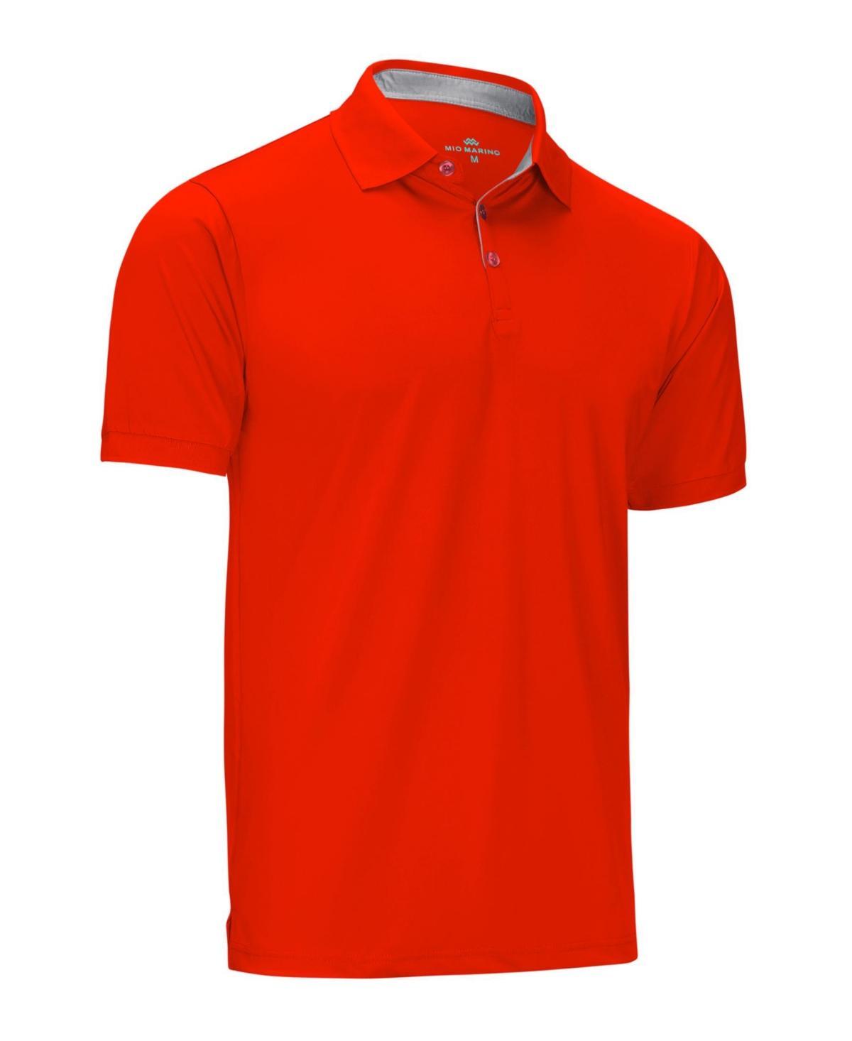 Mio Marino Mens Designer Golf Polo Shirt Product Image