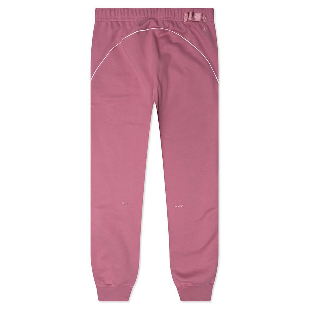 Nike x NOCTA Fleece CS Pants - Desert Berry/Elemental Pink Male Product Image