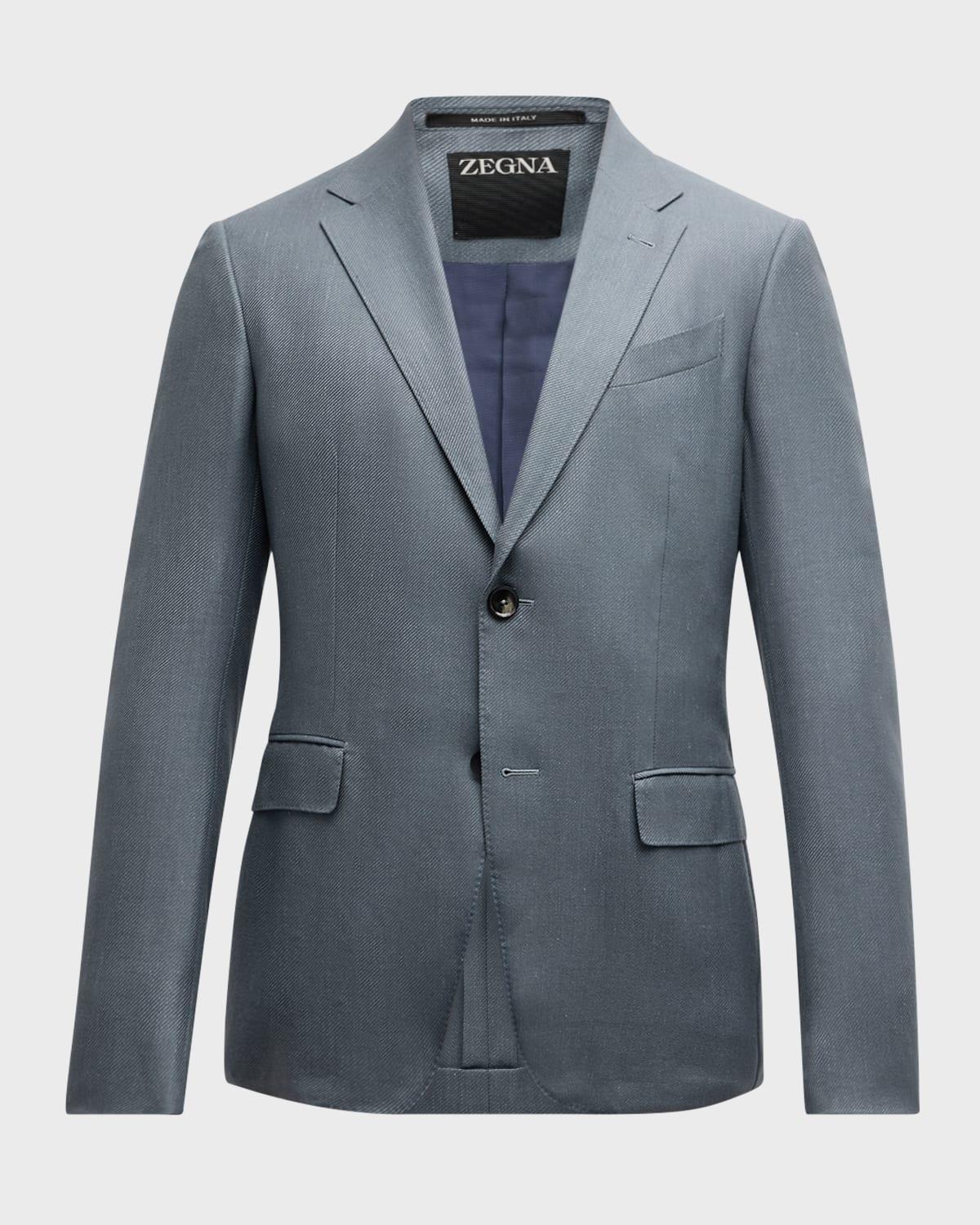 Mens Cashmere-Blend Twill Sport Coat Product Image