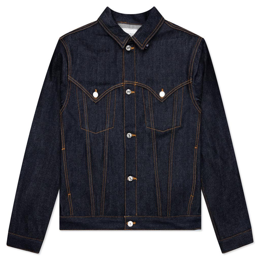 Hollywood Denim Jacket - Blue Male Product Image