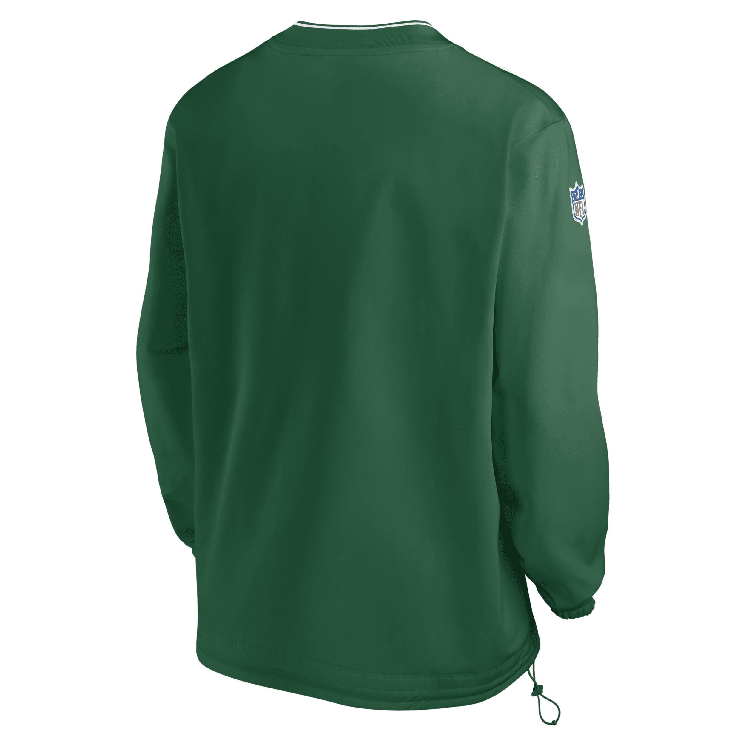 New York Jets Logo Nike Men's NFL Long-Sleeve Windshirt Product Image