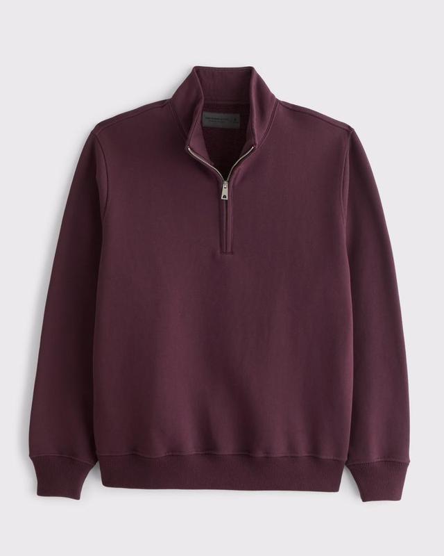 Essential Premium Heavyweight Half-Zip Sweatshirt Product Image