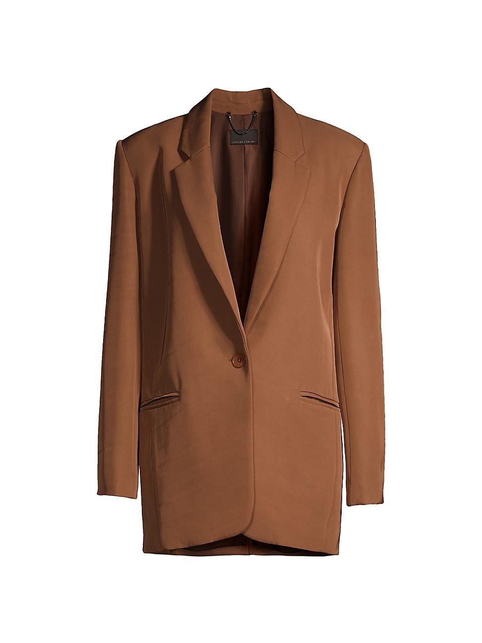 Womens Habitual Single-Breasted Blazer Product Image