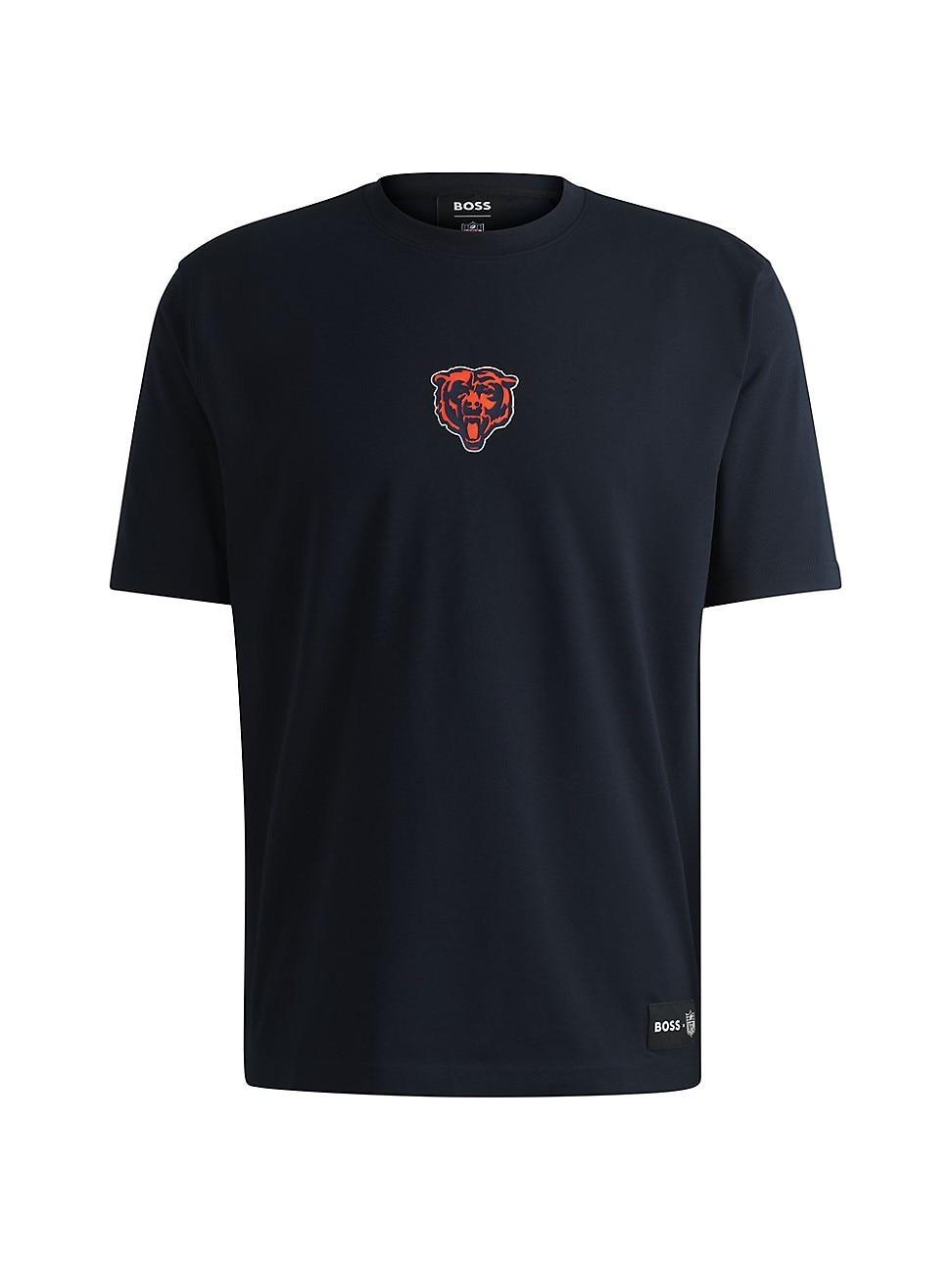 Mens BOSS x NFL Stretch Cotton T-Shirt with Special Branding Product Image