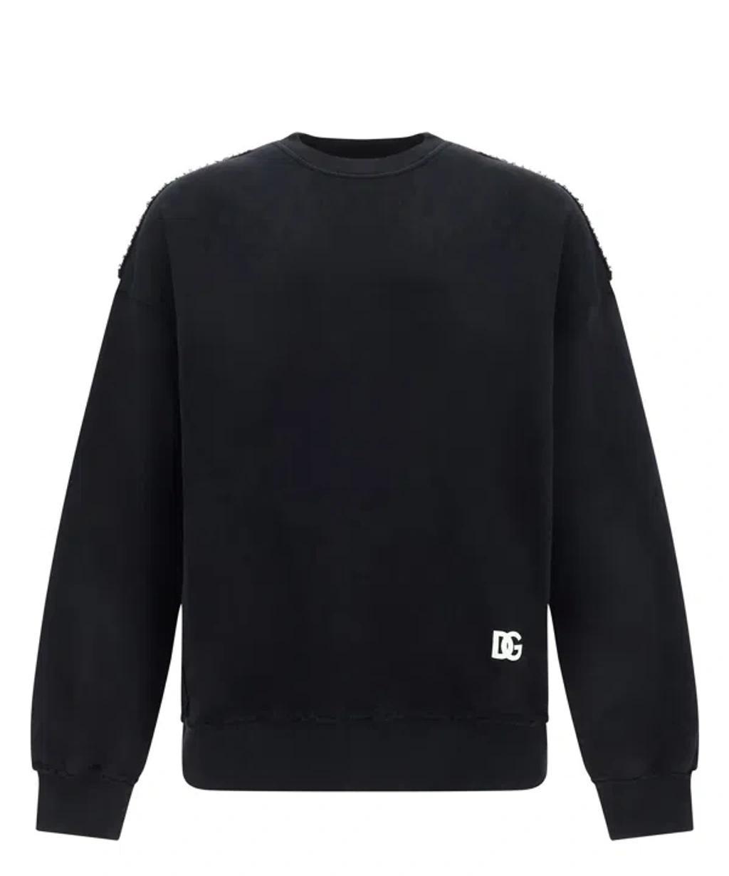 Sweatshirt In Black Product Image