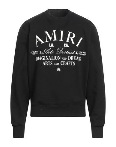 AMIRI Man Sweatshirt Black Size M Cotton, Elastane Product Image