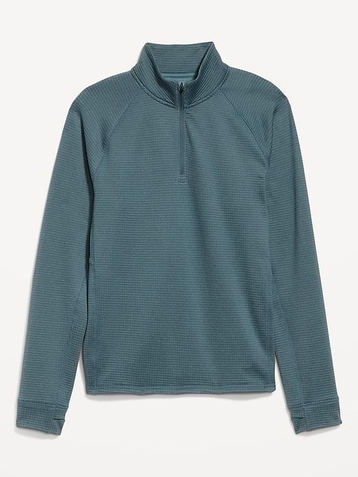 Go-Dry Cool Waffle Quarter Zip Product Image