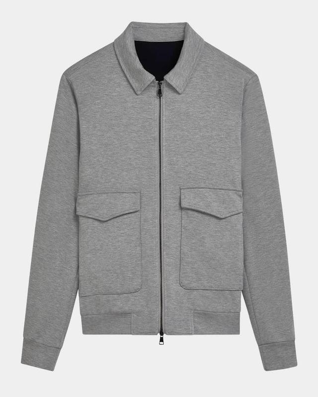 Men's Full-Zip Bomber Jacket Product Image