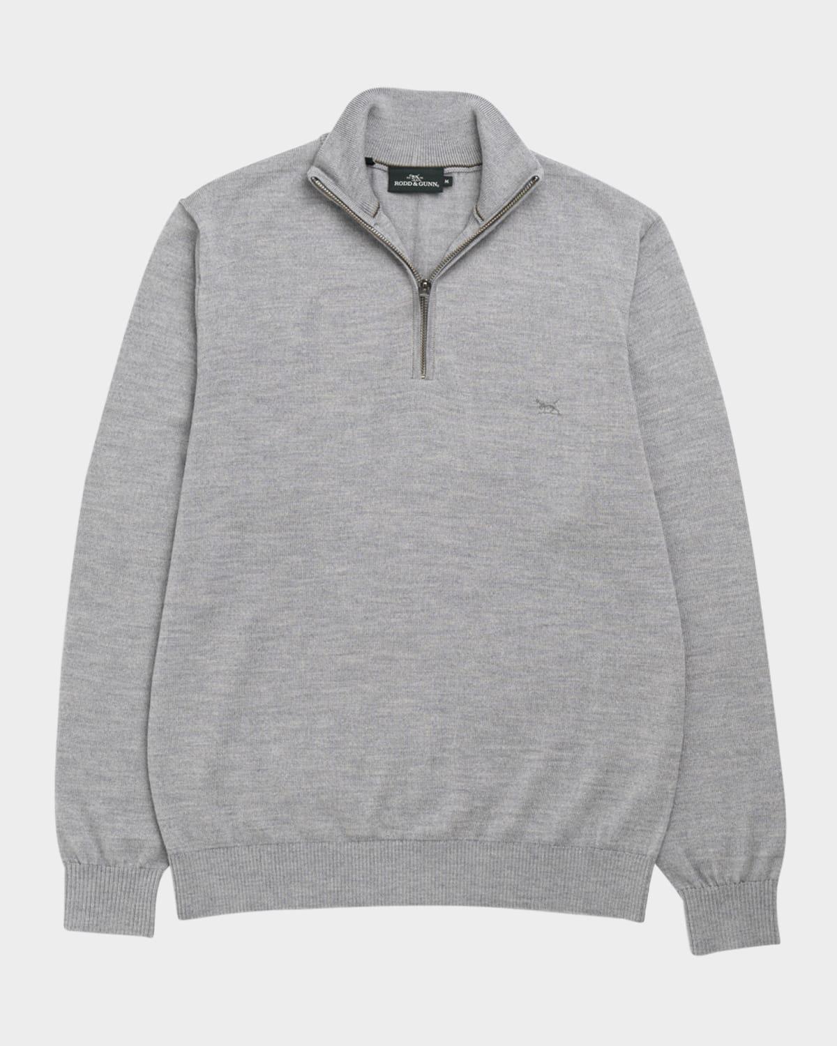 Mens Calderwell Wool Quarter-Zip Sweater Product Image