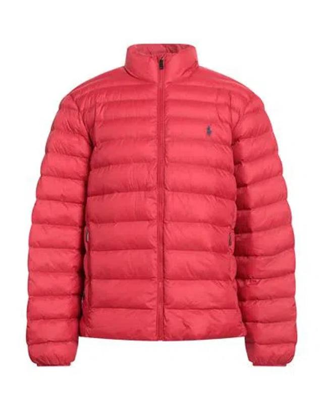 POLO RALPH LAUREN Packable Quilted Jacket Man Puffer Red Size Xl Recycled Nylon Product Image