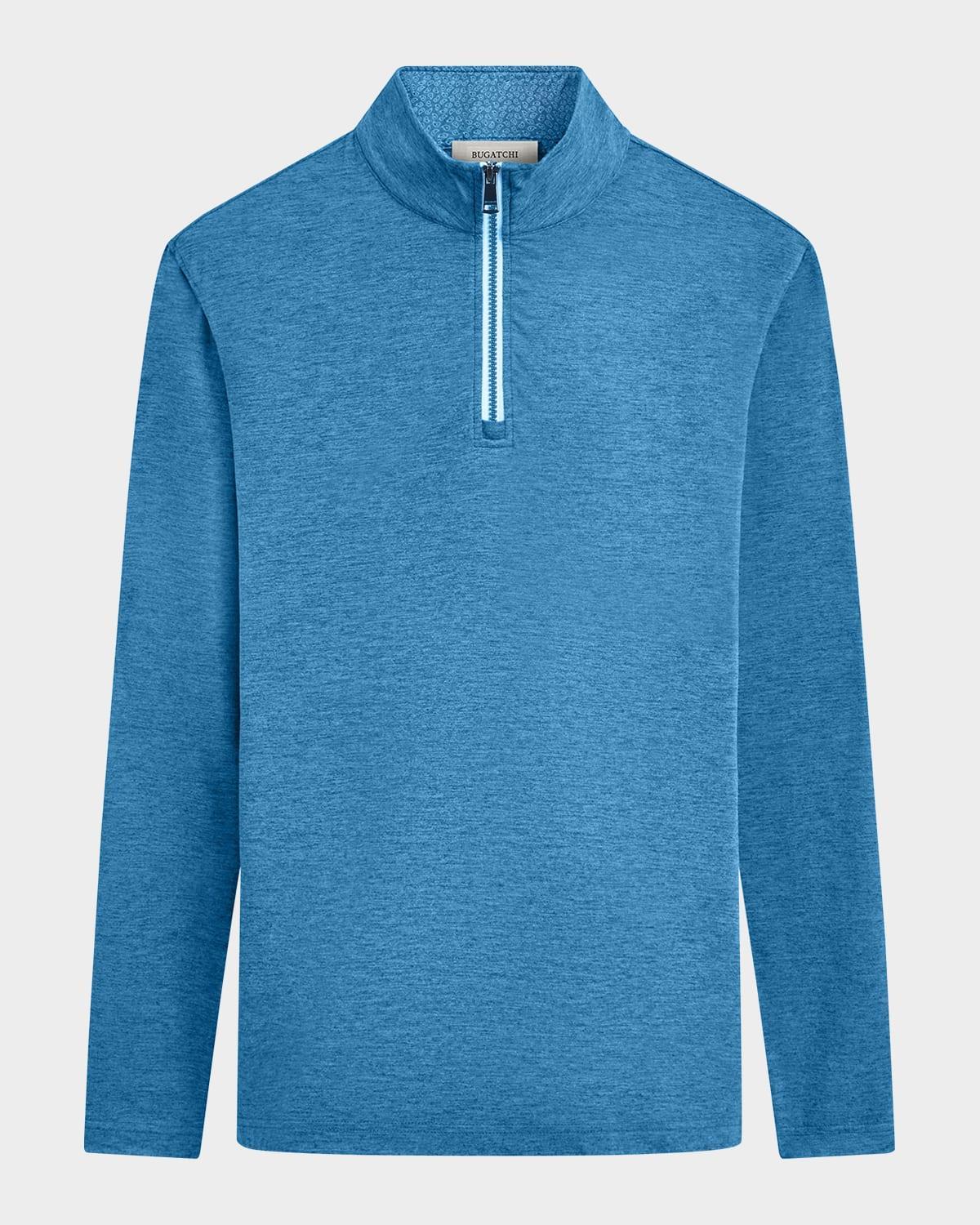 Mens Knit Quarter-Zip Sweater Product Image