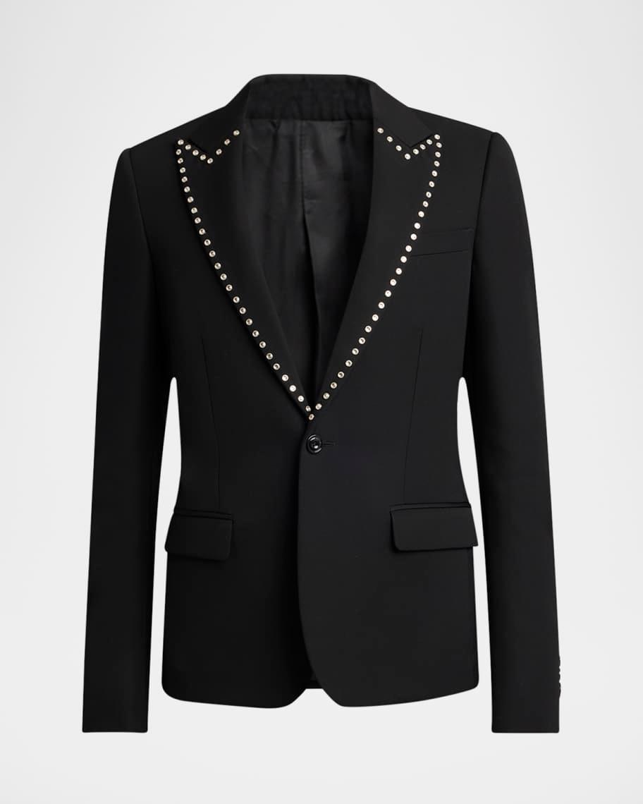 Men's Studded-Lapel Dinner Jacket Product Image