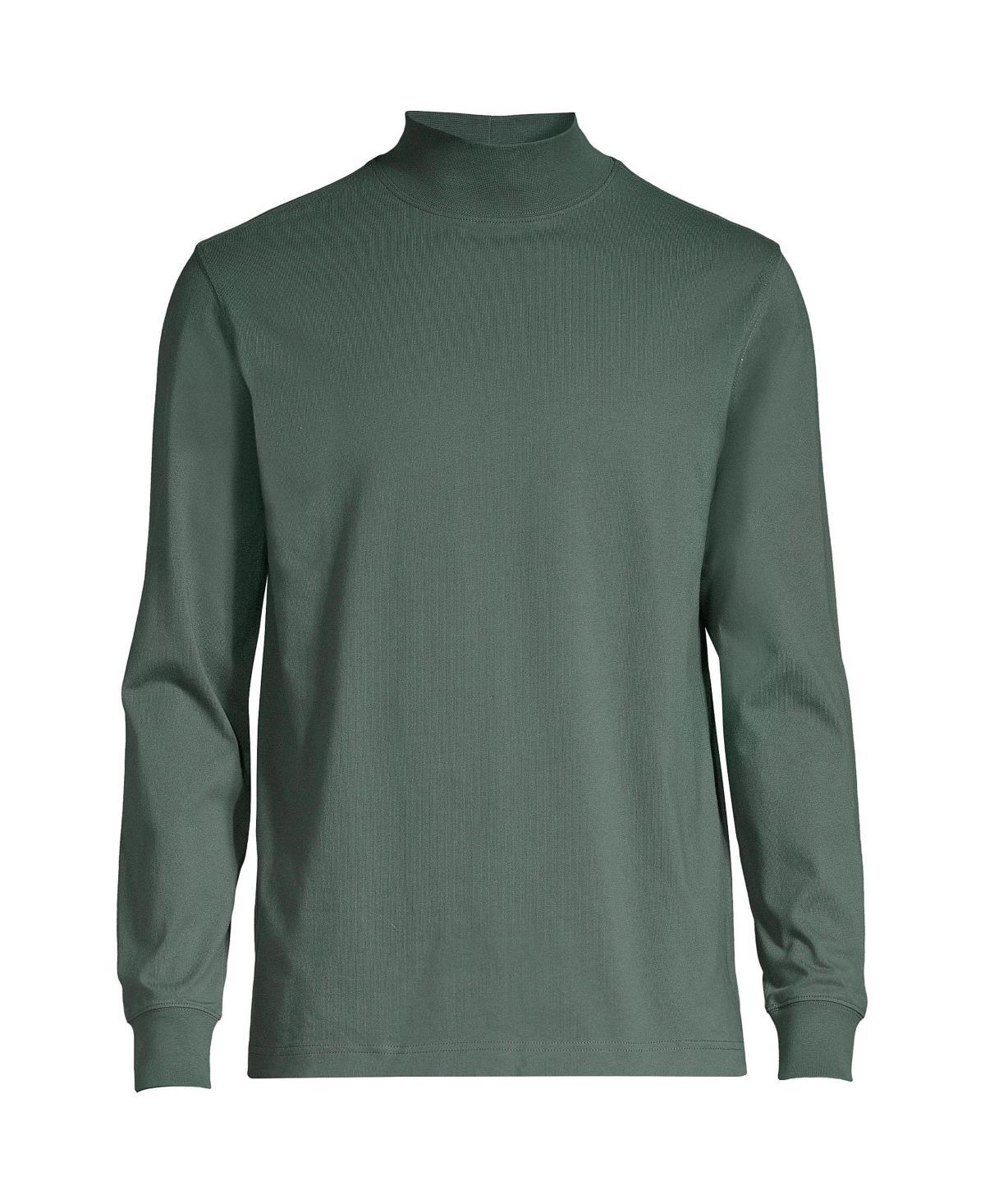 Big & Tall Lands End Super Mock Turtleneck, Mens Product Image