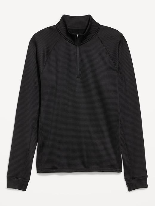 Go-Dry Cool Waffle Quarter Zip Product Image