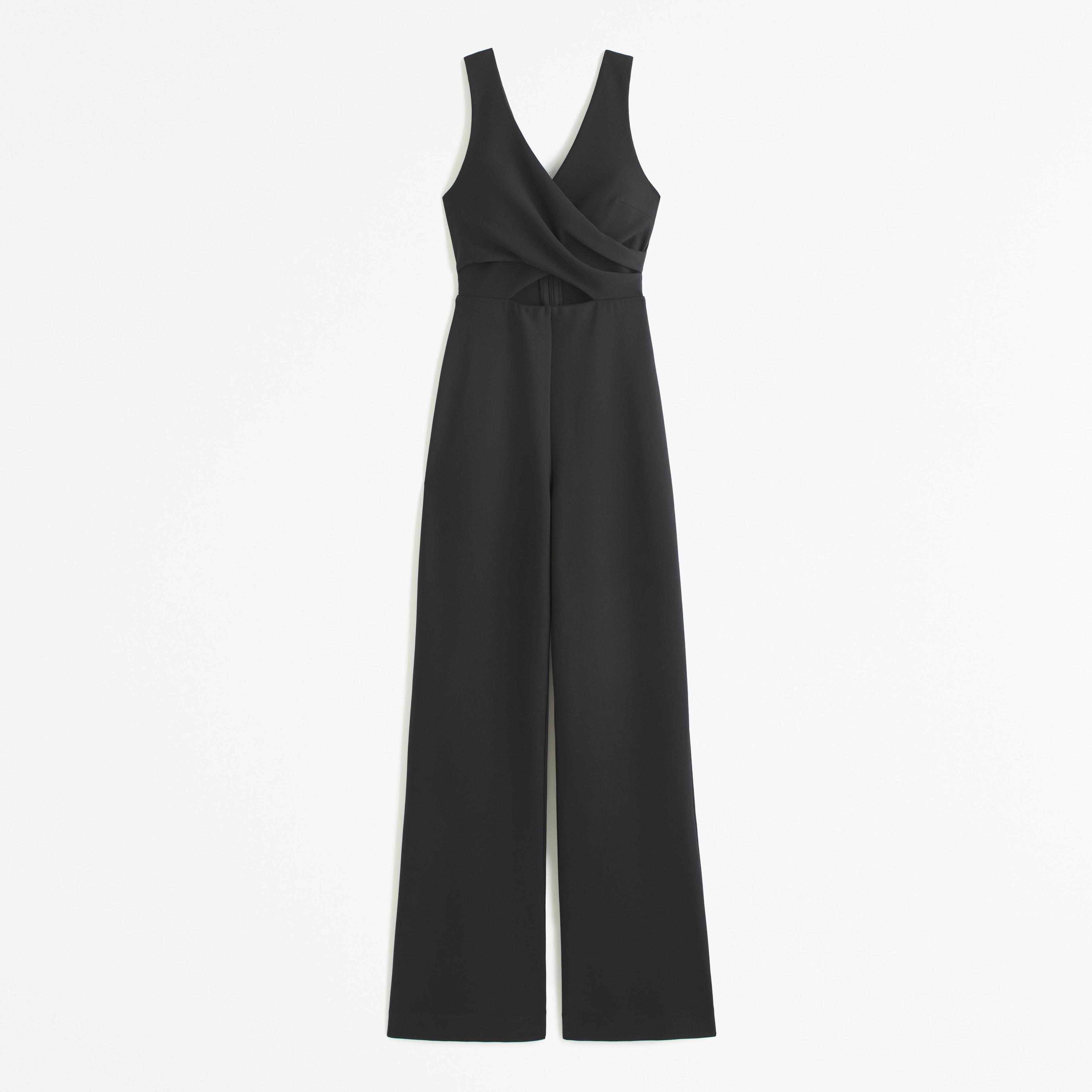 Plunge Cutout Jumpsuit Product Image