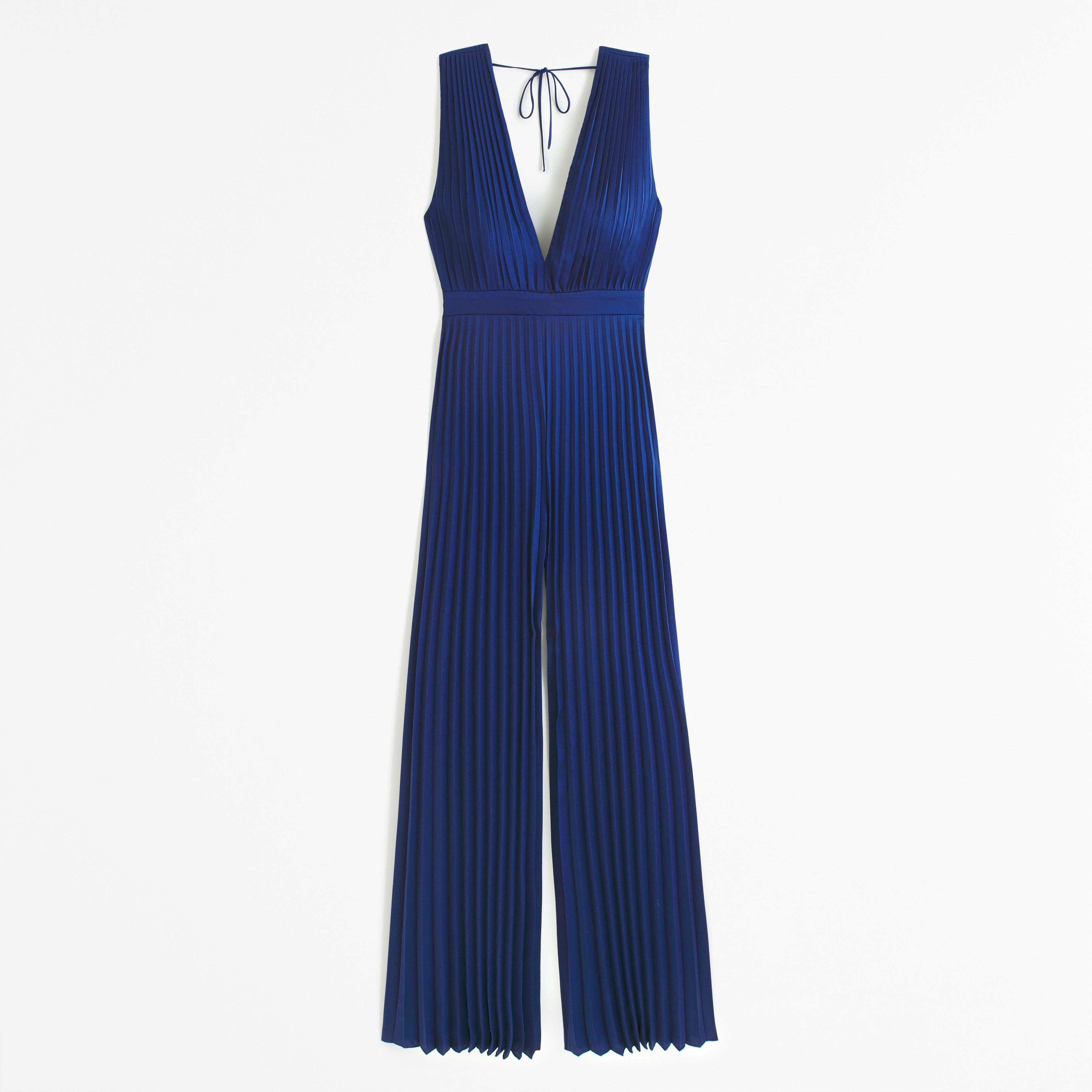 The A&F Giselle Pleated Jumpsuit Product Image