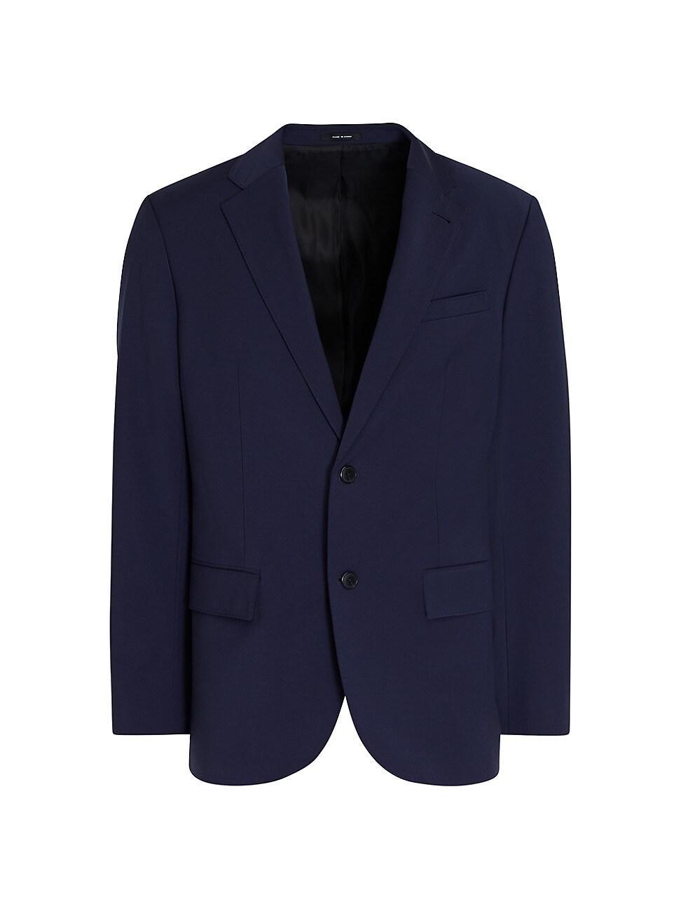 Mens Wool-Blend Two-Button Blazer Product Image