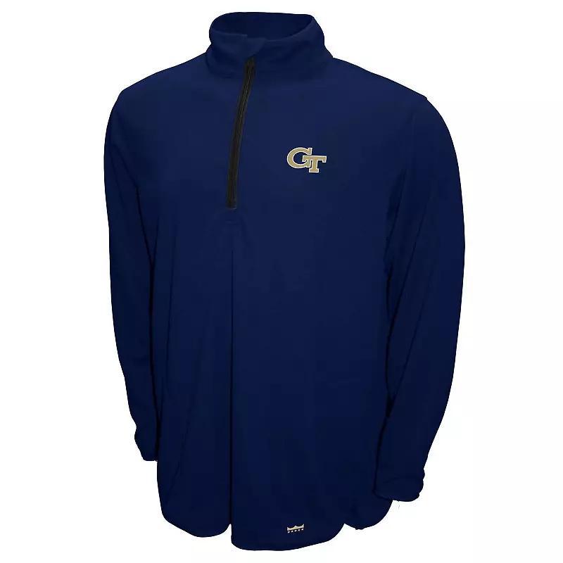 Mens Georgia Teck Breeze Thermatec Pullover Gat Blue Product Image