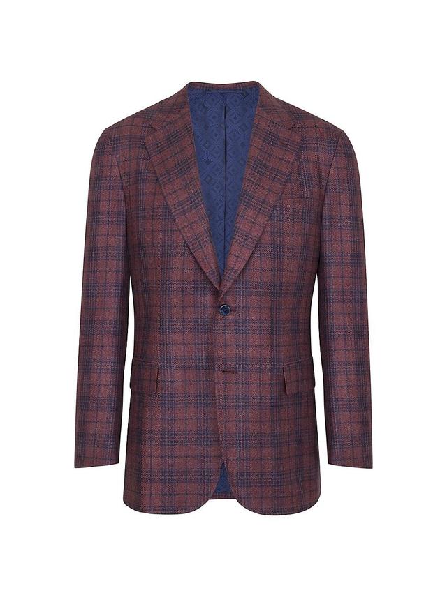 Mens Woven Blazer 2 Buttons Product Image