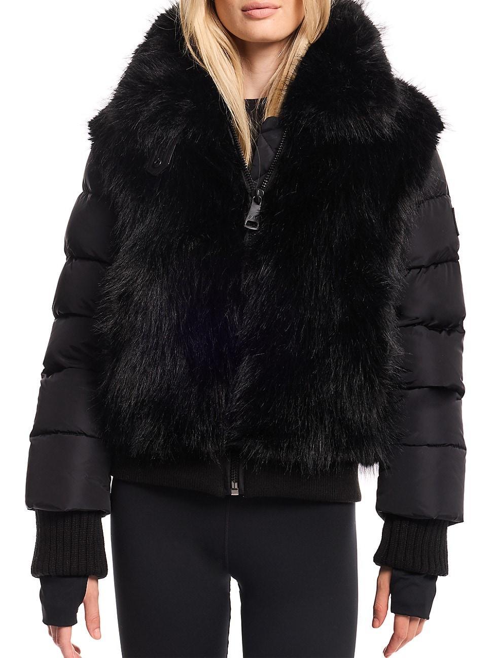 Womens Carlie Faux Fox Jacket Product Image