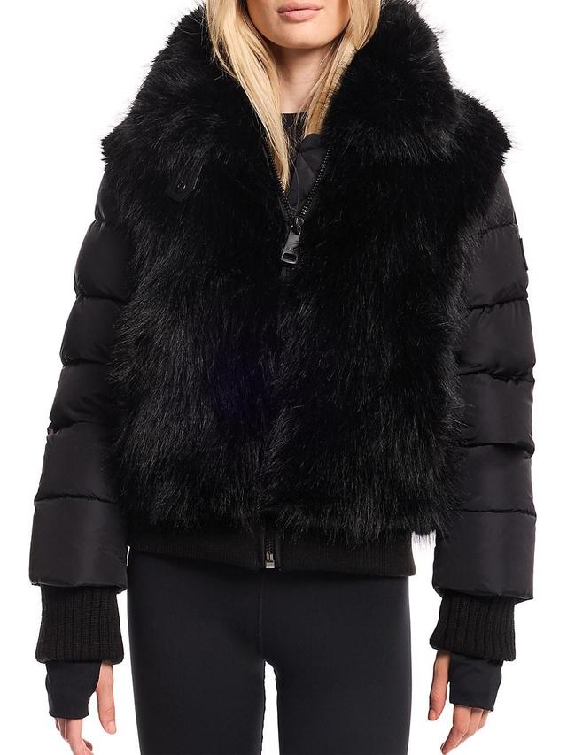 Womens Carlie Faux Fox Jacket Product Image