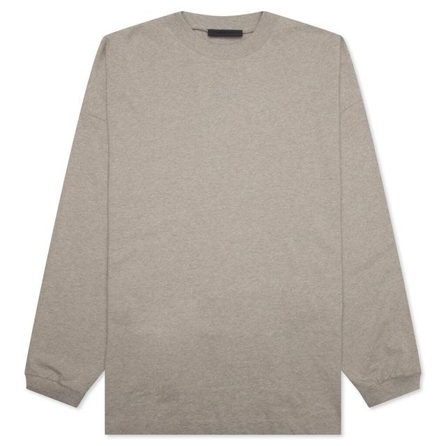 Essentials L/S Tee - Core Heather Male Product Image