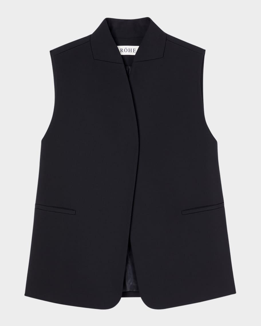 Boxy Sleeveless Jacket Product Image