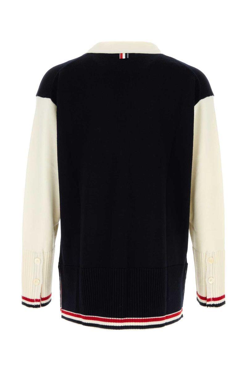 Rwb Sweater, Cardigans Multicolor In Blue Product Image