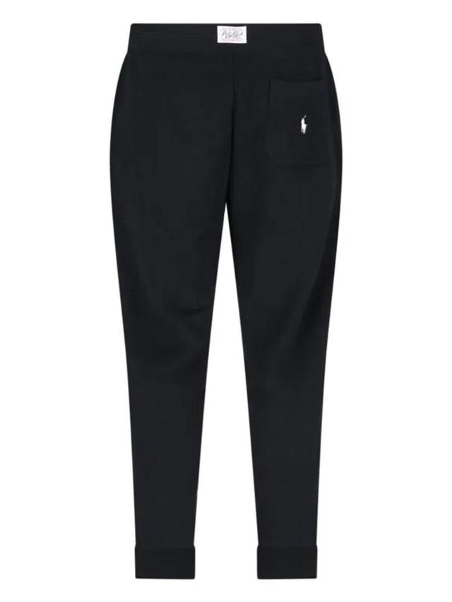 Logo Track Pants In Black Product Image