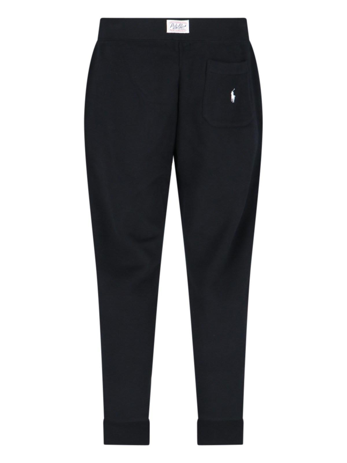 Logo Track Pants In Black Product Image