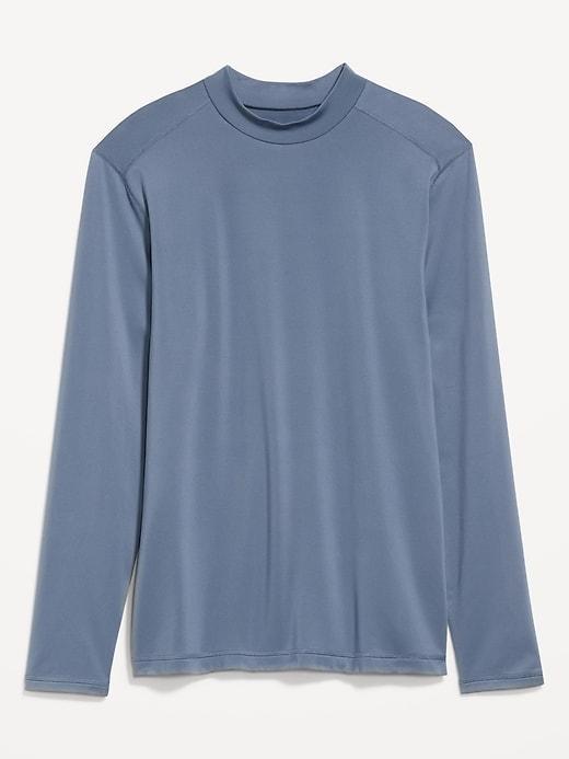 Cozy Baselayer Mock-Neck T-Shirt Product Image