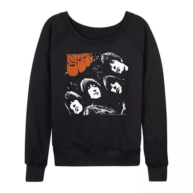 Womens The Beatles Rubber Soul Lightweight French Terry Sweatshirt Product Image