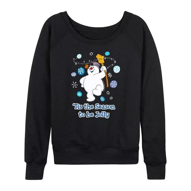 Womens Frosty The Snowman Be Jolly Lightweight French Terry Sweatshirt Product Image