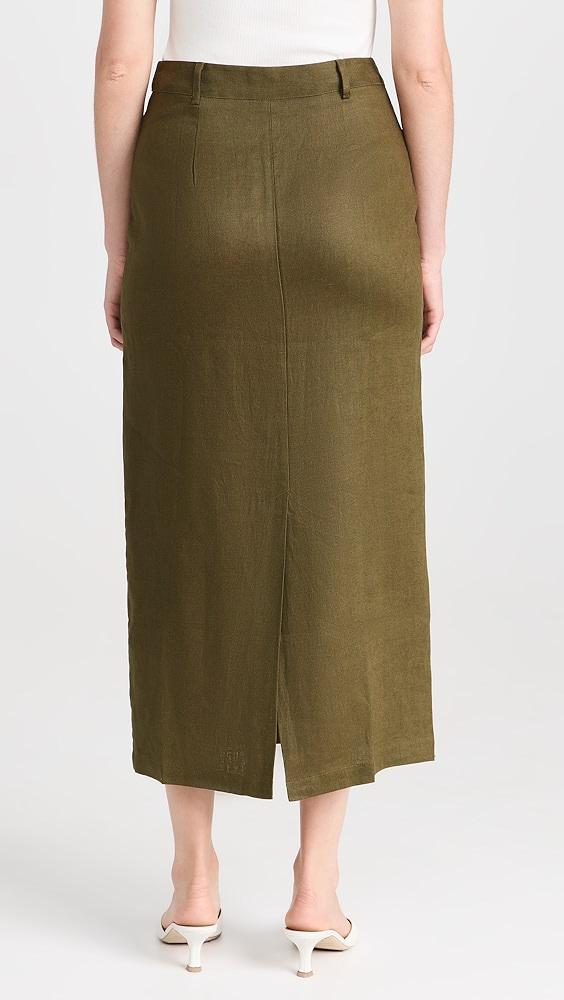 Reformation Gia Linen Skirt | Shopbop Product Image